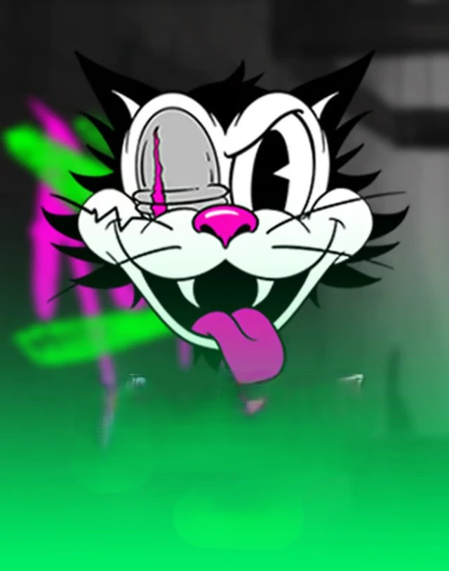 Rip City slot met cartoonkat van Hacksaw Gaming
